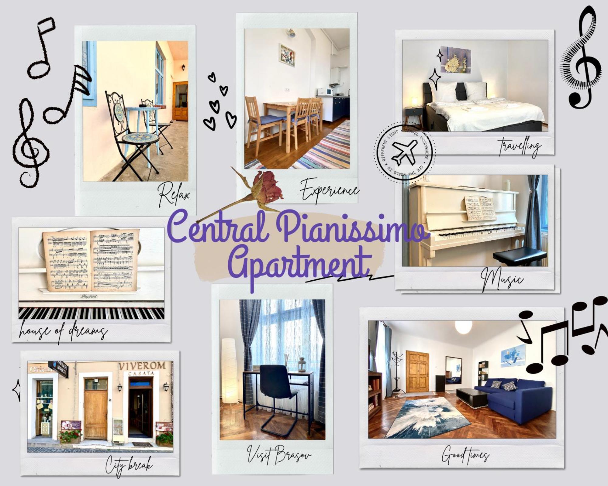 Central Pianissimo Apartment 브라쇼브 외부 사진